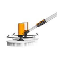 ESCOVA LIMPEZA ELETRICA BRUSHLESS PL SOLAR 7,5M CABEÇA DUPLA